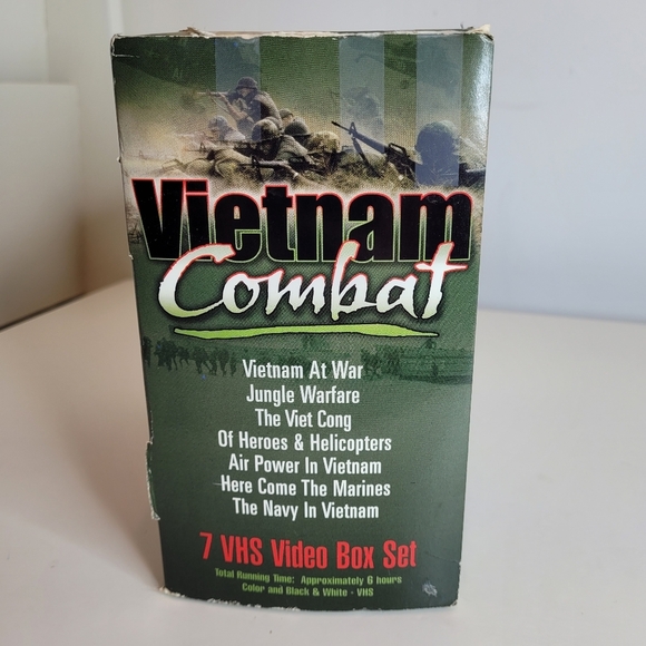 Vietnam Combat 7 VHS Video Box Set 1999, #37963 - Picture 2 of 6
